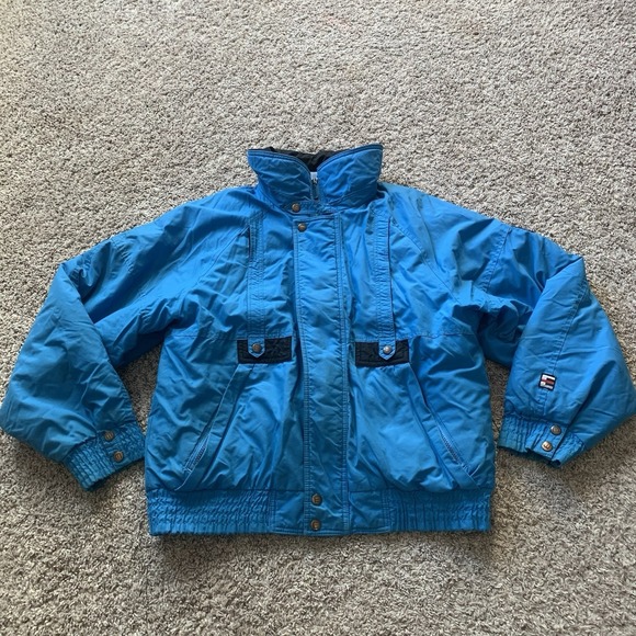 Inside Edge Other - Inside Edge Vintage Ski Jacket Men's Size Small Blue Full Zip